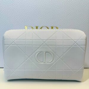 NWOT Dior beauty Cannage stitch pouch